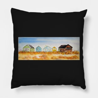 Beach Huts - Mudeford Spit Pillow