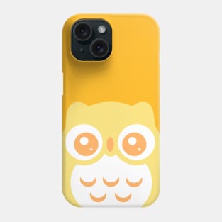 Yellow Cute baby Owl Phone Case