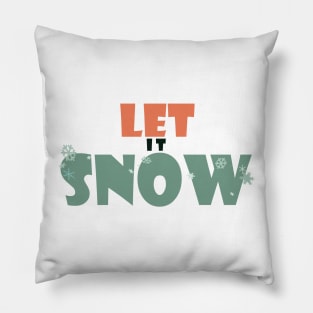 Let it snow Pillow