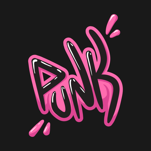 Punk Lettering by Chmillout