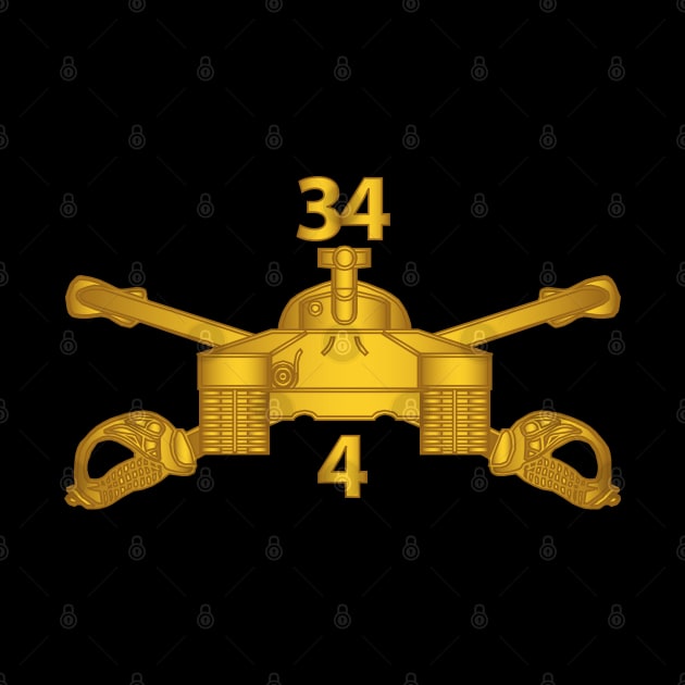4th Bn 34th Armor - Armor Branch wo Txt by twix123844