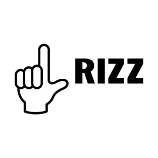 L rizz funny loser rizz saying T-Shirt