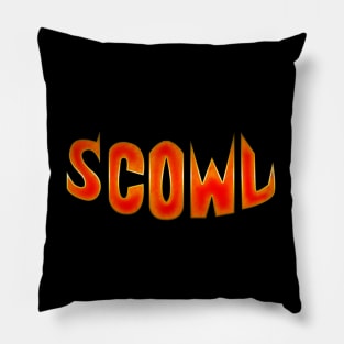 SCOWL Logo Pillow