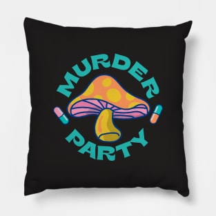 TOA Murder Party Shrooms Pillow