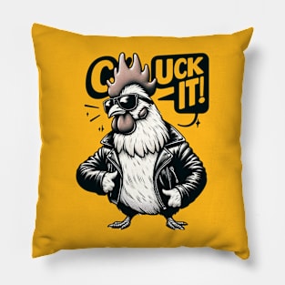 Cluck It T-Shirt Pillow