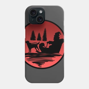 Santa's Dog Sled Phone Case