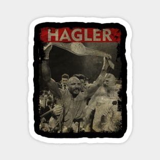 TEXTURE ART- Marvin Hagler - RETRO STYLE 2 Magnet