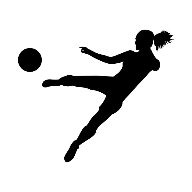 Girl playing soccer football player silhouette iPhone 11 case Girl playing soccer football player silhouette iPhone 11 case