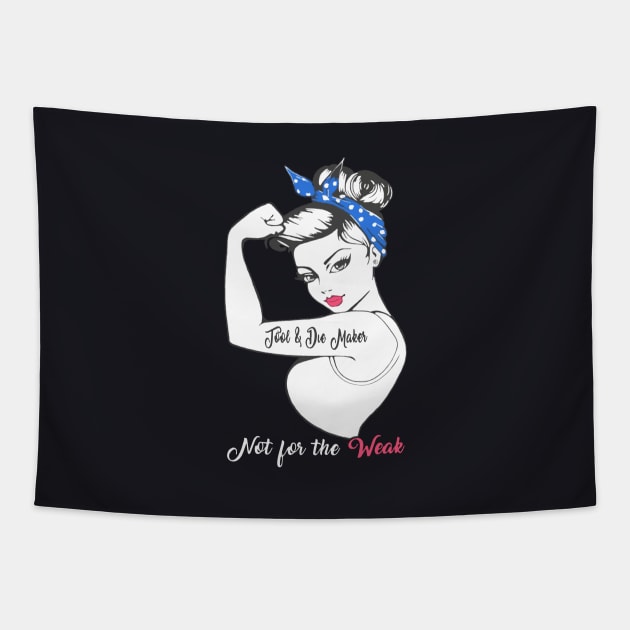 Tool And Due Maker Not For The Weak Beautiful Confident Talant Strong Wife Gym Tapestry by dieukieu81