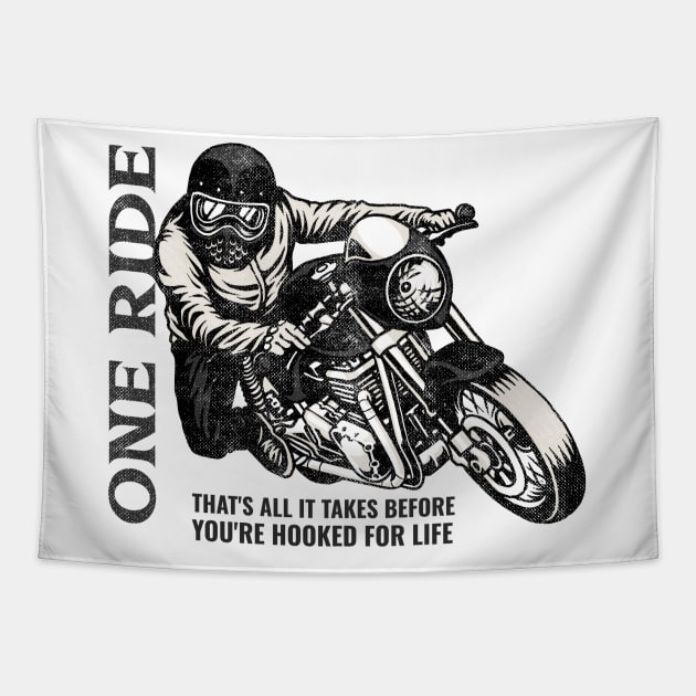 I don’t really feel like going for a ride today. Said no motorcycle rider ever. Tapestry by Your_wardrobe