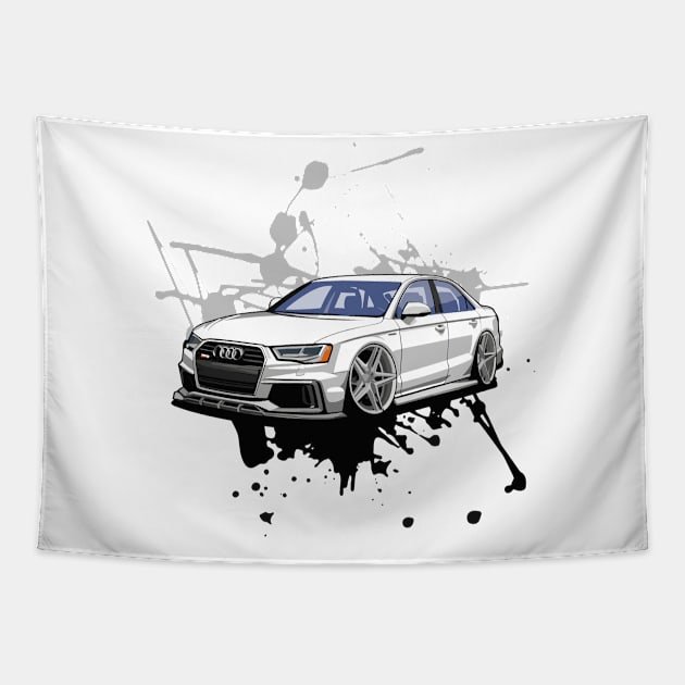 Customized Classic Cars Tapestry by irfankokabi