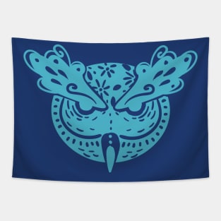 Colorful Alebrije Owl Head Tapestry