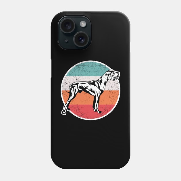 Vintage Retro Great Dane Phone Case by aaltadel