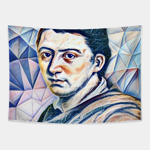 Friedrich Schlegel Portrait | Friedrich Schlegel Artwork 12 Tapestry by JustLit