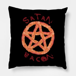 Satan bacon Pillow