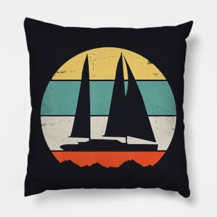 Sailing Boat Yacht Sailer Sailing Sport Pillow