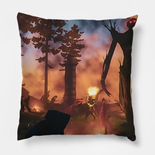 Valheim fight Pillow