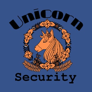 Unicorn cecurity Christmas shirt,unicorn birthday,funny unicorn christmas gift T-Shirt