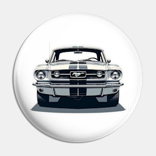 60s Ford Mustang Pin