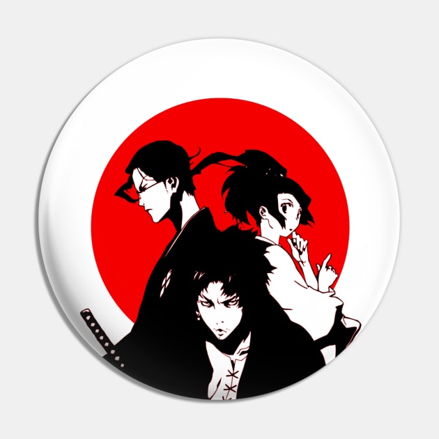 Samurai Champloo Mugen Jin and Fuu Pin by OtakuPapercraft