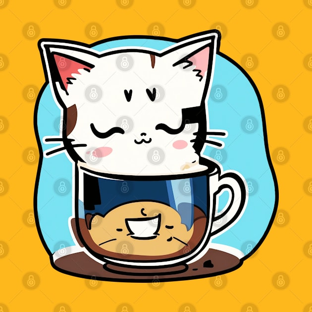 A cup of Kitty please by Penpen Digital PH