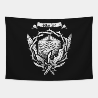 Warrior Crest Tapestry