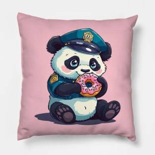 police panda Pillow