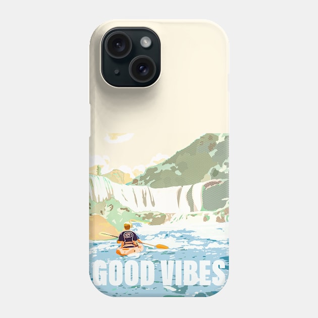 Good vibes with Kayak Phone Case by Mimie20