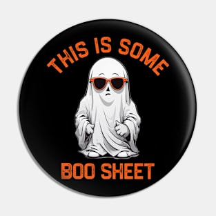 This is Some Boo Sheet Halloween Costume Pin