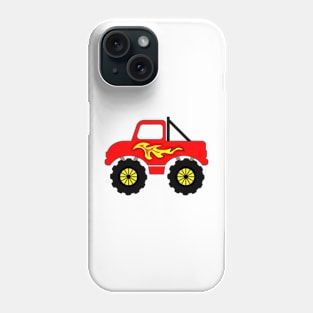 Monster trucks for kids Phone Case