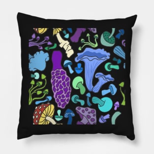 Cool Mushrooms Pillow
