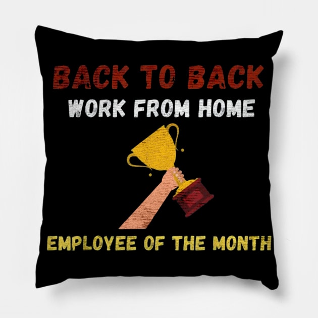 employee of the month Pillow by TapABCD