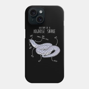 Lavendar Hognose Snake Anatomy Phone Case