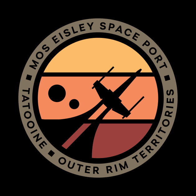 Mos Eisley Space Port by SilverfireDesign