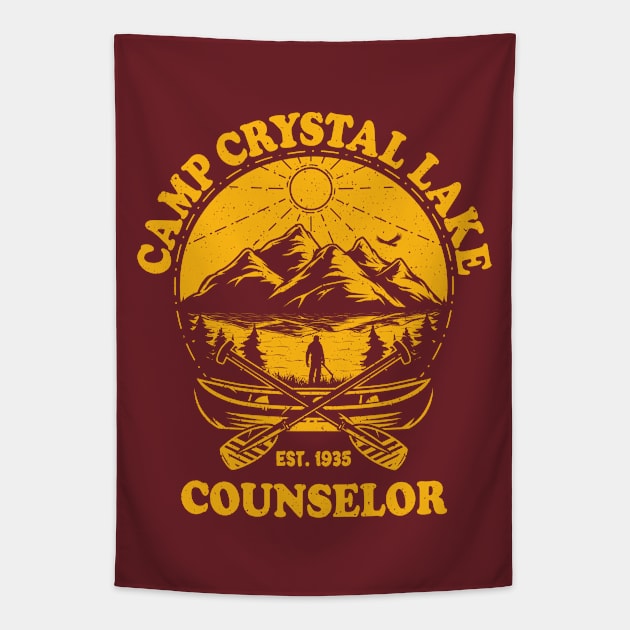 Camp Crystal Lake Tapestry by Tronyx79