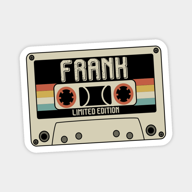 Frank - Limited Edition - Vintage Style Magnet by Debbie Art