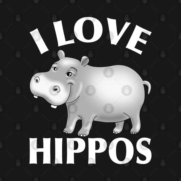 I LOVE HIPPOS by PnJ