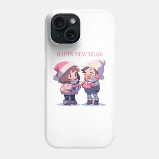 Christmas couple - Love is in the air Phone Case