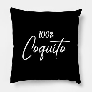 100% coquito Pillow