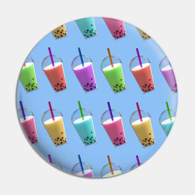 Bubble Tea Pin by AKdesign