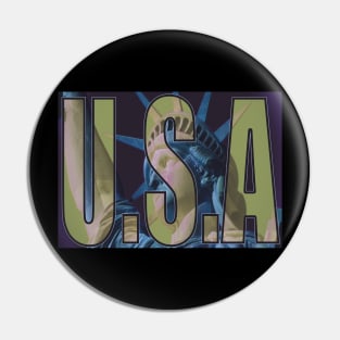 USA liberty Pin