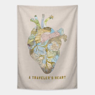 A Traveler's Heart Tapestry