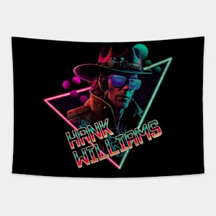 Hank William cyberpunk Tapestry