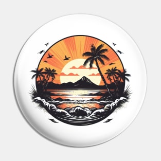 Capturing the beauty of the vintage sunset Pin