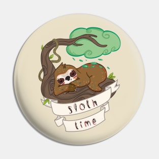 Be lazy Be Sloth ! Pin