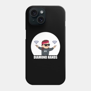 Reddit Wallstreetbets WSB Diamond Hands Day Trader Stock Market Options Phone Case