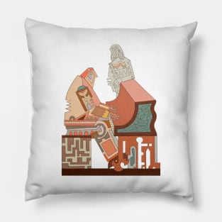 Sin in the Music Room Pillow