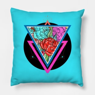 Flower Triad Complementary Pillow