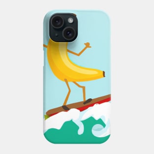 Surfing Bananna Phone Case