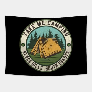 Take Me Camping Black Hills South Dakota Tapestry